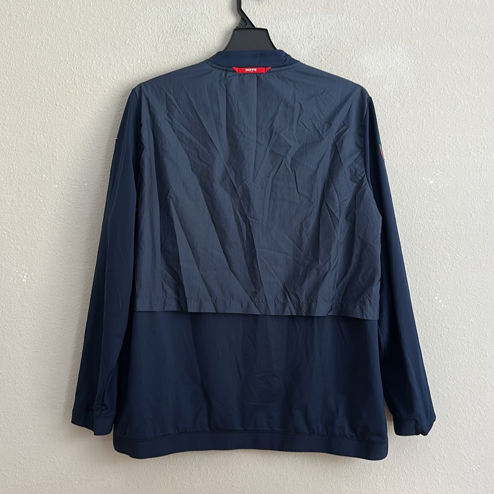 NIKE NEW ENGLAND PATRIOTS ON FIELD APPAREL JACKET TEAM  XL - Picture 5 of 7